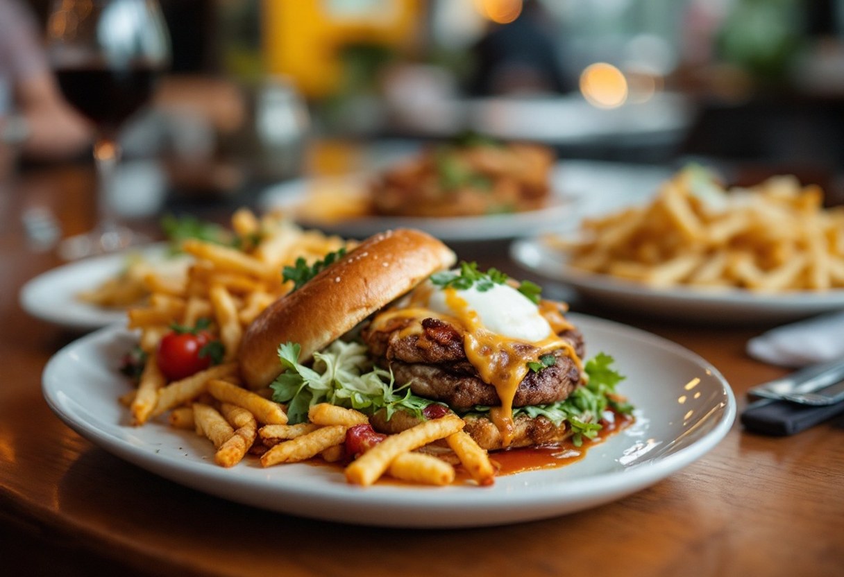 appetising documentary food photo for a Portland review: The Ten Best Restaurants I Found For Lunch In Portland