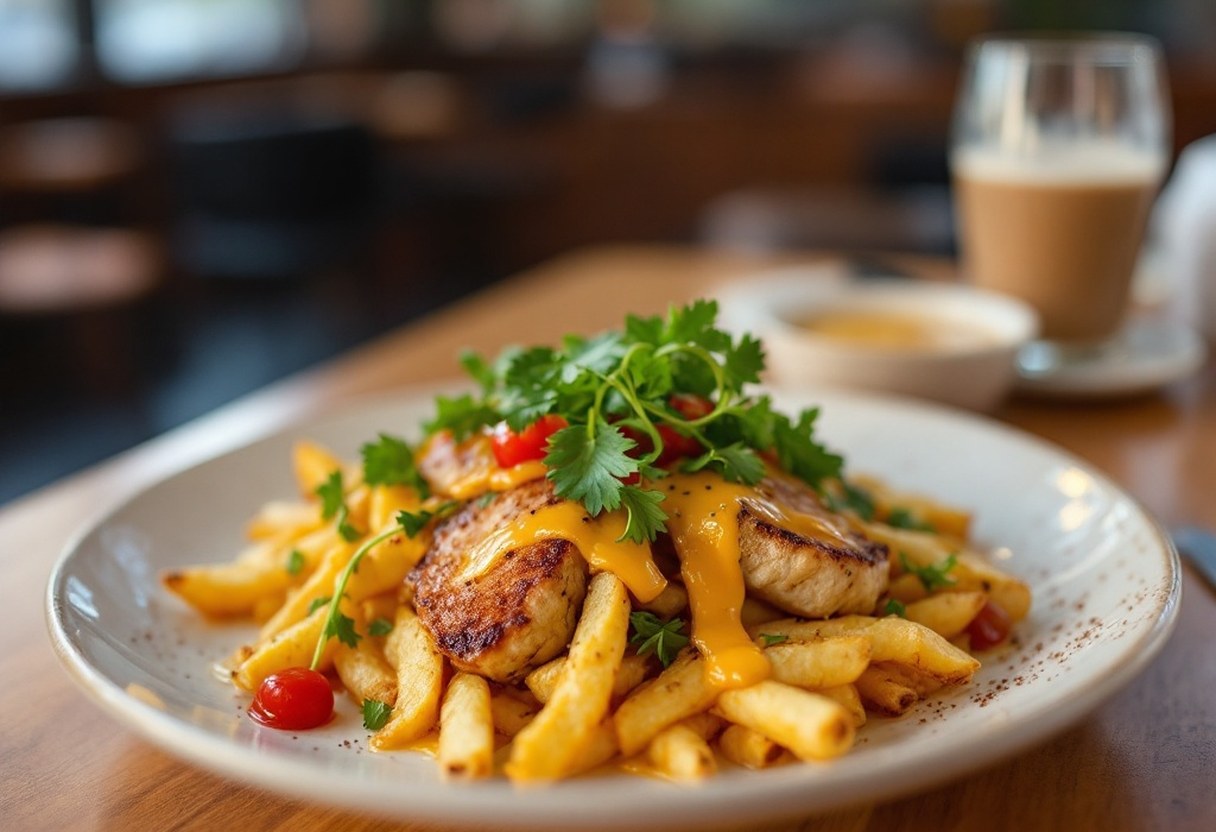 appetising documentary food photo for a Portland review: Funky Restaurants That Offer Me Captivating Natural Views